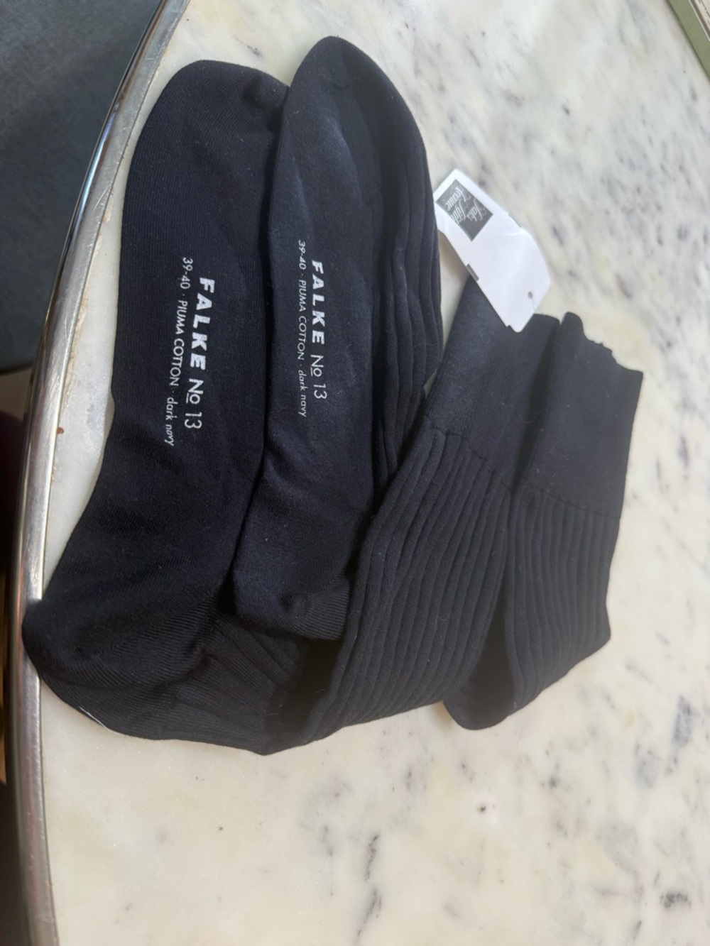 FALKE no 13 Puma cotton dark navy size 39-49 Nwt